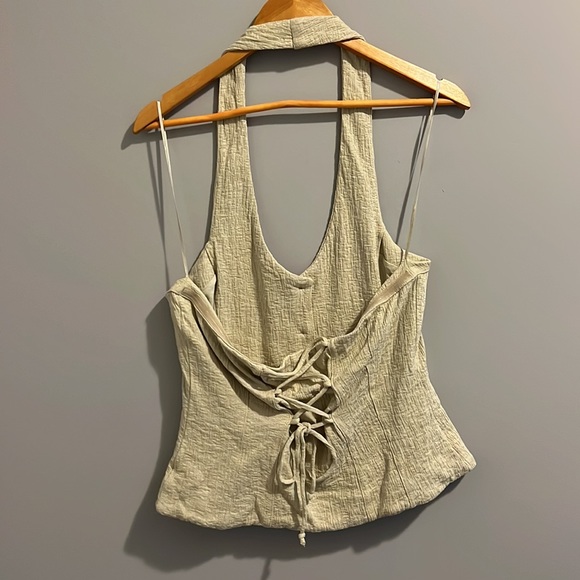 NWTS ANTHROPOLOGIE HALTER VEST (L) - Picture 8 of 17